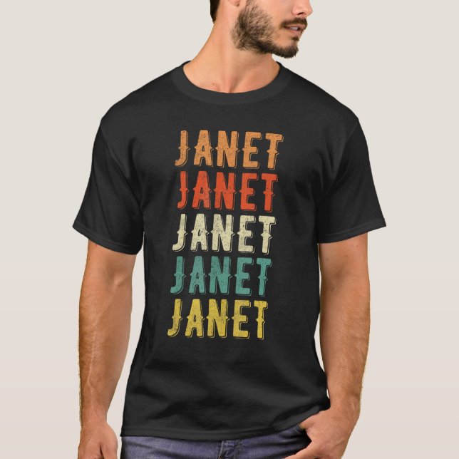 Camiseta Janet Vintage Retro_13 (Anverso)