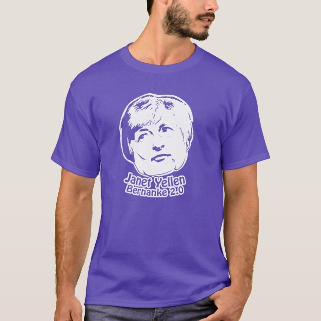 Camiseta Janet Yellen - Bernanke 2,0 (Anverso)