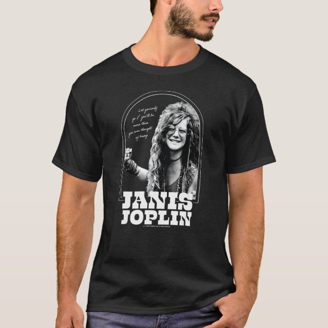 Camiseta Janis Joplin - Deja Que Te Vayas Más (Anverso)