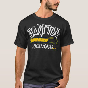 Camiseta Janitor Loing Future School Custodian