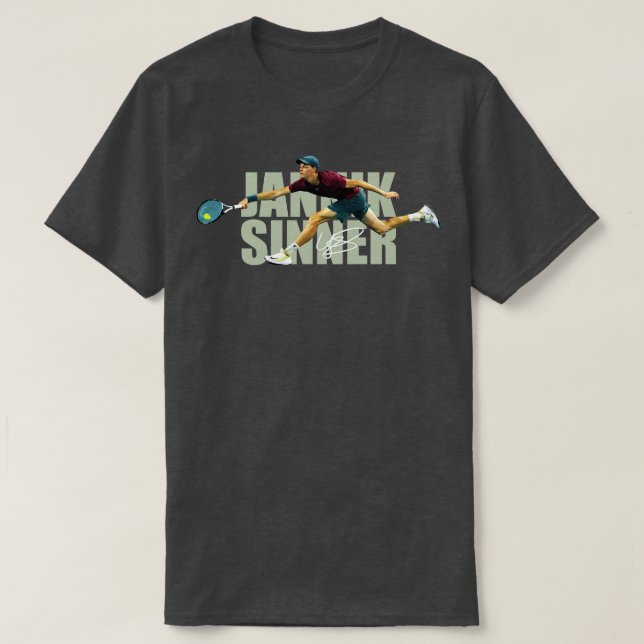 Camiseta Jannik Sinner (Diseño del anverso)