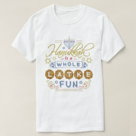 Camiseta Jánuca es una diversión entera del Latke divertida