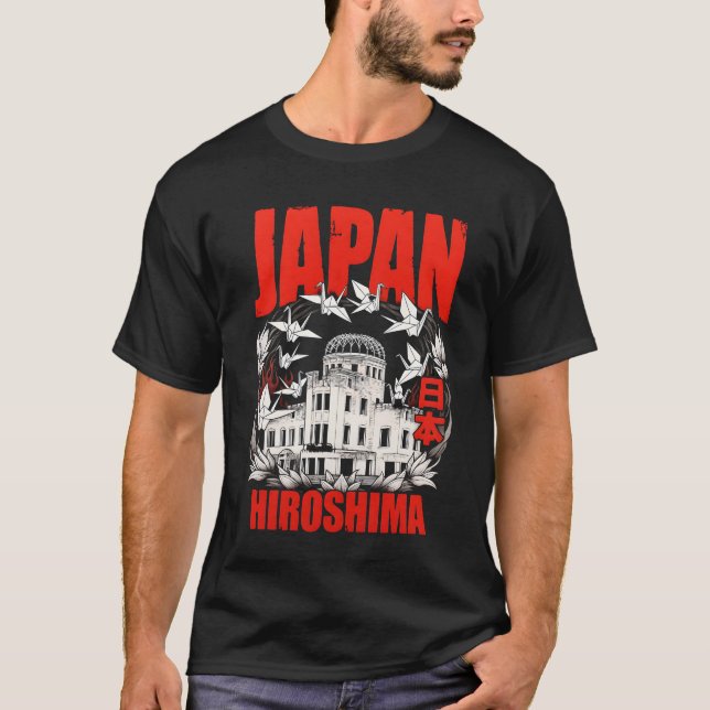 Camiseta Japan city Hiroshima (Anverso)