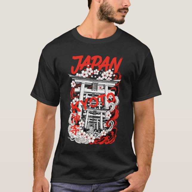 Camiseta Japan city Kyoto (Anverso)