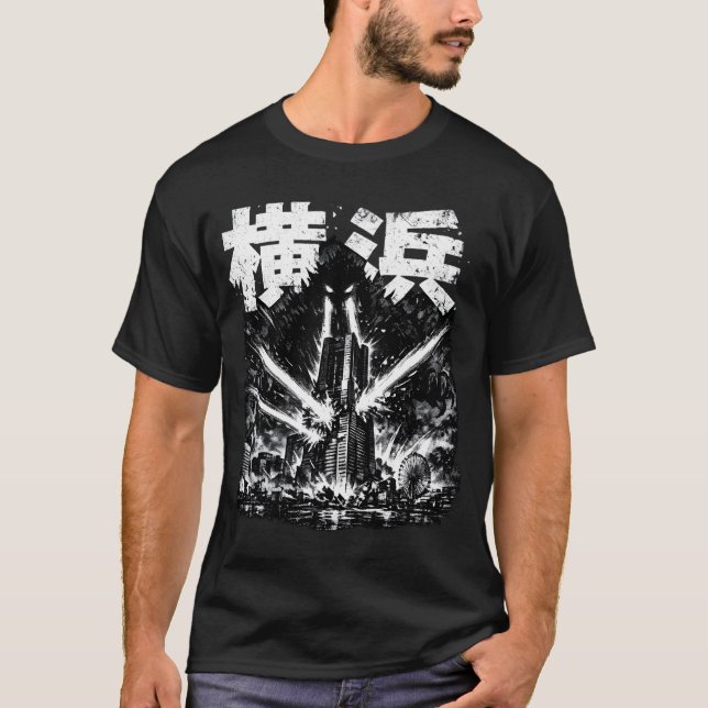 Camiseta Japan City Yokohama (Anverso)