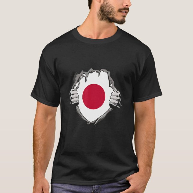 Camiseta Japan flag (Anverso)