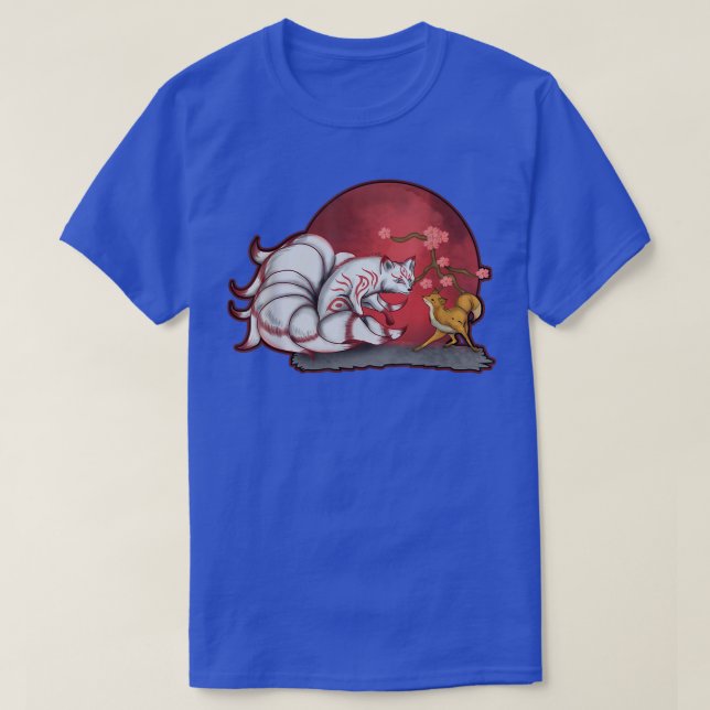 Camiseta Japan Fox Moon495 (Diseño del anverso)