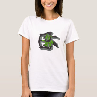 Camiseta Japan Kanji Graffiti-Oki Flag [ Women Shirt ]