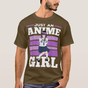 Camiseta Japan Kawaii Women Manga Otaku Kawaii Just An Anim