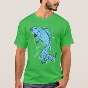 Camiseta Japan Koi Fish Japanese Tattoo517