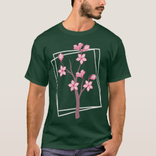 Camiseta Japan Pink Flower Blossom Japanese Cherry Blossom 