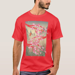 Camiseta Japan Pink Flower Floral Sakura Japanese Cherry Bl