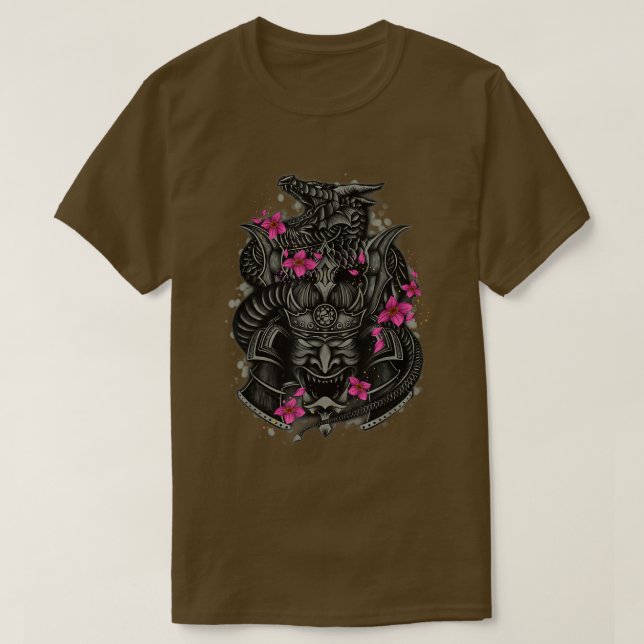 Camiseta Japan Samurai Bushido Code567 (Diseño del anverso)
