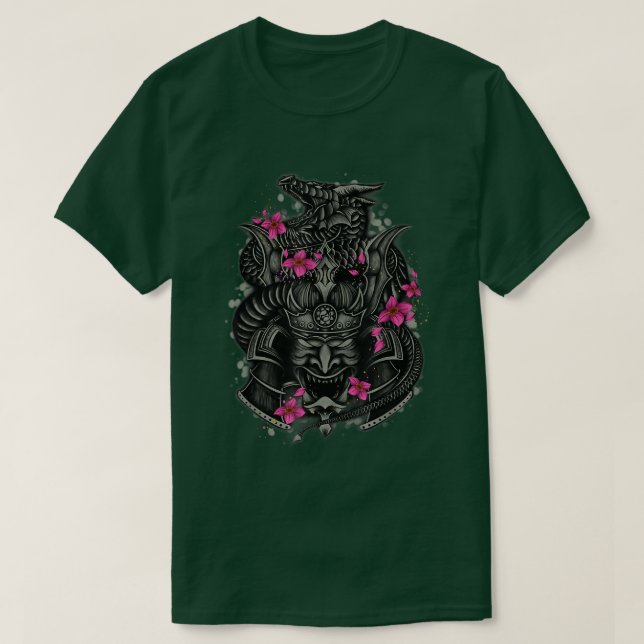 Camiseta Japan Samurai Bushido Code Gift T-Shirt Copy Copy  (Diseño del anverso)
