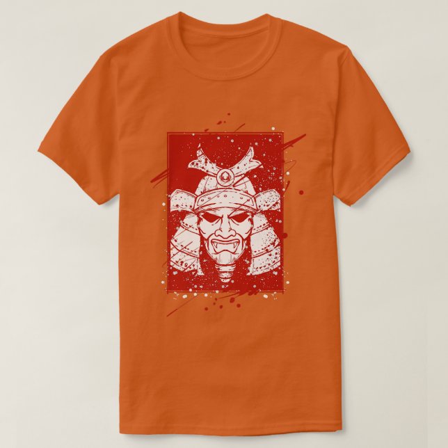 Camiseta Japan Samurai Warrior Premium (Diseño del anverso)