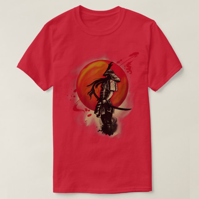 Camiseta Japan Samurai Warrior T-Shirt Copy Copy Copy Copy  (Diseño del anverso)