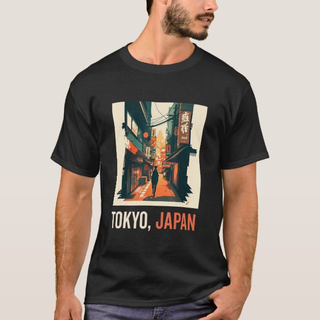 Camiseta Japanese Aesthetic Tokyo Vaporwave Japan Lofi Fash (Anverso)