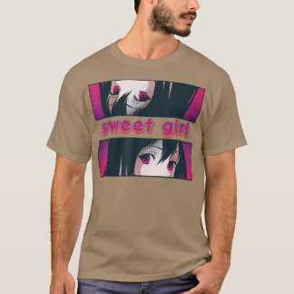 Camiseta Japanese Anime Girl Men Women Teen Japan Kawaii Ot