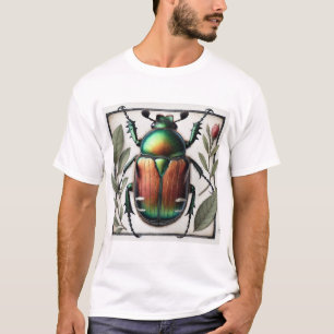 Camiseta Japanese beetle painting 110924IREF232 - Watercolo