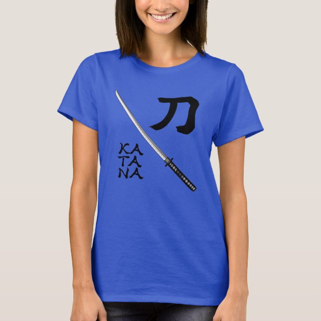 Camiseta Japanese Calligraphy Sword (Anverso)