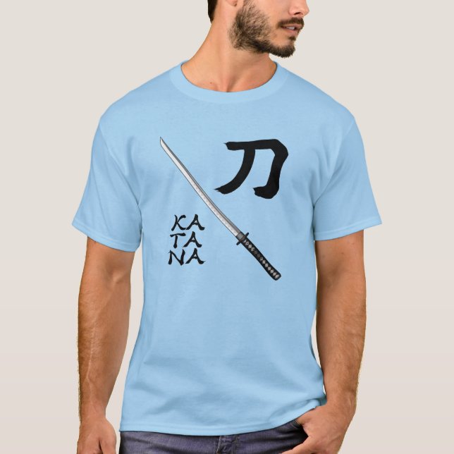 Camiseta Japanese Calligraphy Sword (Anverso)