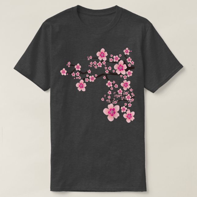 Camiseta Japanese Cherry Blossom Sakura Flower  (Diseño del anverso)