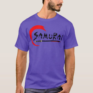 Camiseta Japanese Cyber samurai tet warrior katana Aestheti