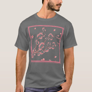 Camiseta Japanese Floral Sakura Pink Flower Japan Cherry Bl