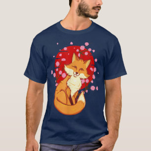 Camiseta Japanese Fo Cherry Blossom Funny Flower Sakura Kaw