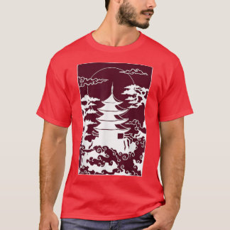 Camiseta Japanese Garden Japanese Torii Japan Samurai 5
