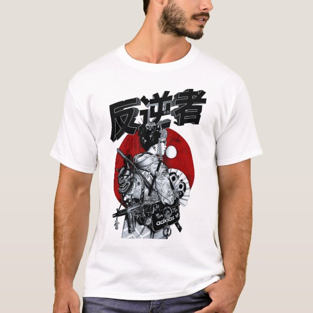 Camiseta Japanese Geisha Urban Cool Style  (Anverso)