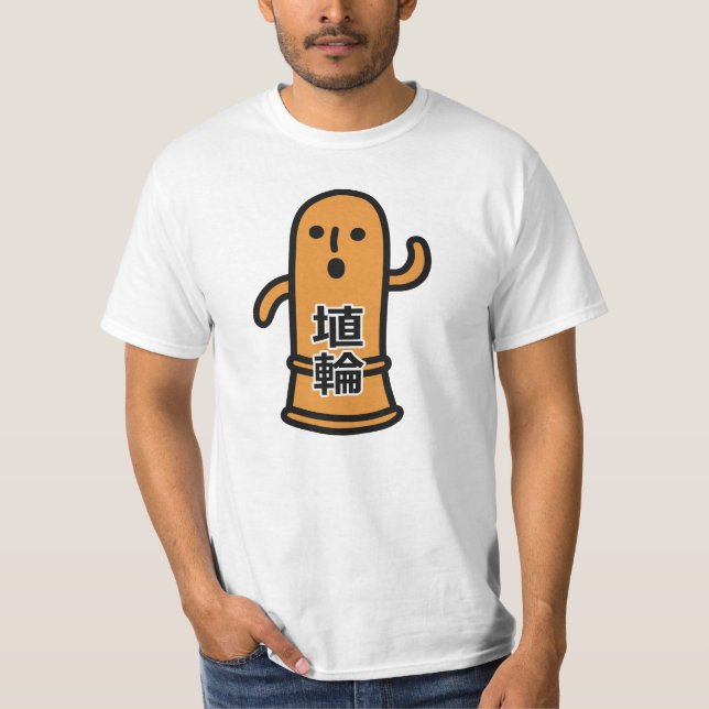 Camiseta Japanese Haniwa in Kanij (Anverso)