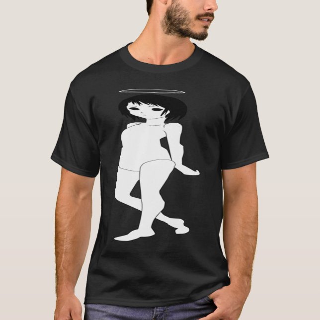 Camiseta Japanese horror Halloween girl (Anverso)