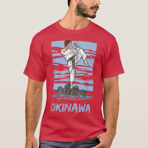 Camiseta Japanese Karate Fighter Form Okinawa Japan T-Shirt