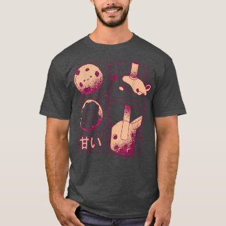 Camiseta Japanese Kawaii Boba Tea Guinea Pig Donut Cookie G