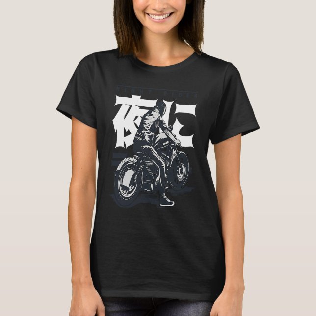 Camiseta Japanese Night Rider (Anverso)