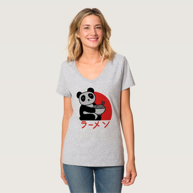 Camiseta Japanese Panda (Anverso completo)