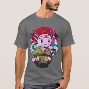 Camiseta Japanese ramen noodles anime funny Japan aolotl wa