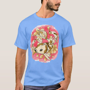 Camiseta Japanese Sakura Nishikigoi Koi Fish Cherry Blossom