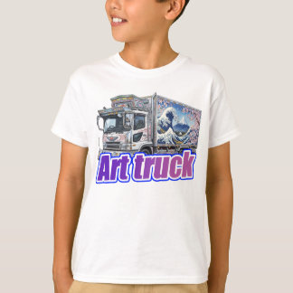 Camiseta Japanese Sakura Wave Art Truck "DEKOTORA"