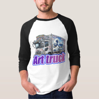 Camiseta Japanese Sakura Wave Art Truck "DEKOTORA"