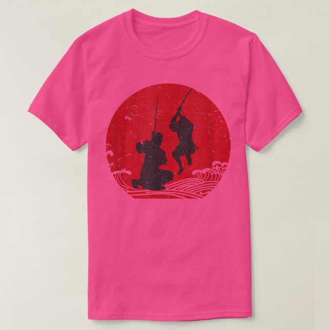 Camiseta Japanese Samurai Warriors  (Diseño del anverso)