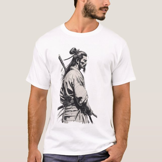Camiseta Japanese Samurai Warriors T-Shirt Collection1 (Anverso)