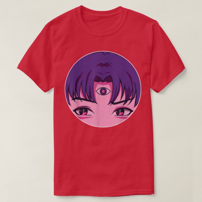 Camiseta Japanese Third Eye Anime Manga Graphic Art Japan C (Diseño del anverso)