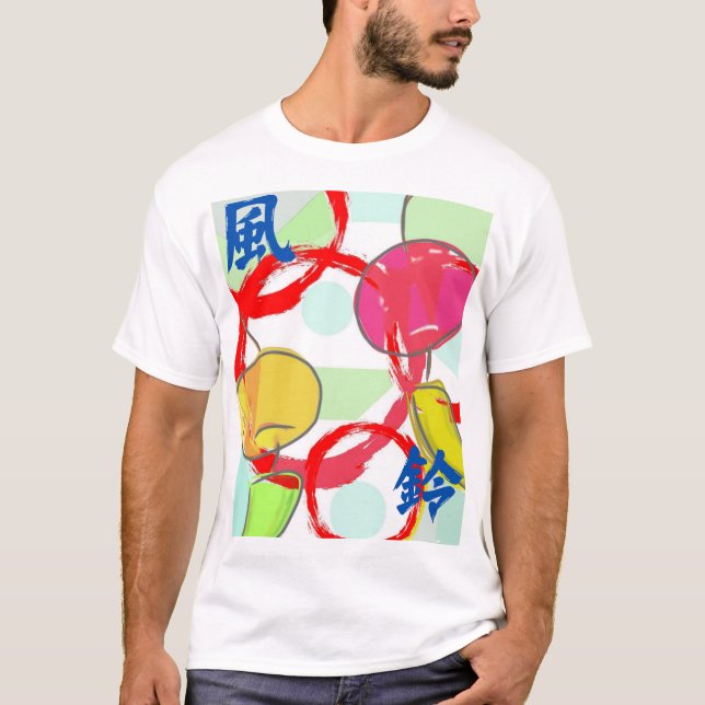 Camiseta Japanese Traditional Colorful Beautiful  (Anverso)