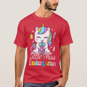 Camiseta Japanese Unicorn Kawaii Boba Tea Little Miss Kinde