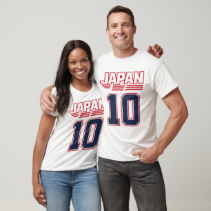 Camiseta Japón 10 Fanático de Fútbol Equipo Japo