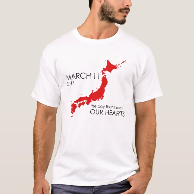 Camiseta Japón 11 de marzo (Anverso)