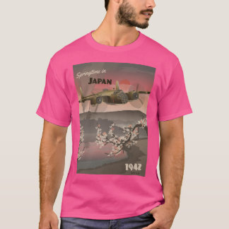 Camiseta Japón 1942 - Afiche de viaje de donut