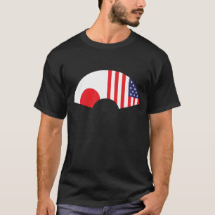 Camiseta Japón-Americana de la fan